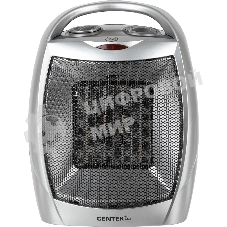 Тепловентилятор Centek CT-6020 серый, 750/1500 Вт, 15 м2, термостат