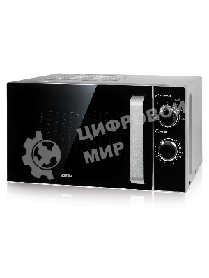 Микроволновая печь BBK 20MWS-772M/S-M серебристый, 20 л, 700 Вт, переключатели - поворотный механизм