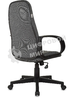 Кресло Бюрократ CH-808AXSN/Grey 10-128 темно-серый, ткань