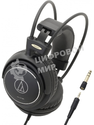 Наушники Audio-Technica ATH-AVC500 чёрный, проводная