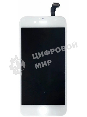 Дисплей Amperin для Apple iPhone 6 Plus в сборе с тачскрином (IPS), белый