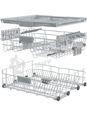 Посудомоечная машина Gorenje GS643C90W, белый, 59.5 см, 16 компл., 44 дБ, класс A+++