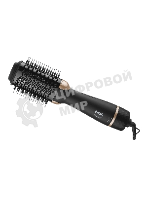 Фен-щётка BBK BHC3500 черный/шампань, 1200 Вт