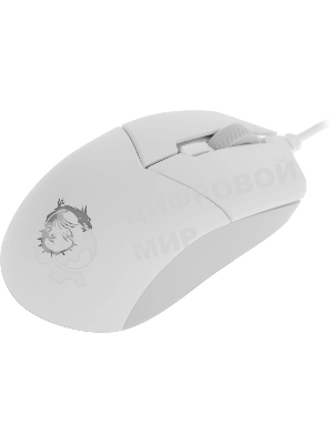 Мышь проводная MSI Clutch GM11 белый, 5000 dpi, USB, кнопки - 6