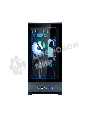 Компьютерный корпус ZALMAN P50 DS, ATX, черный, WINDOW, 2x3.5