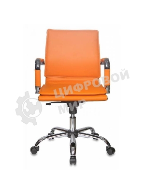 Кресло Бюрократ CH-993-Low/orange оранжевый, экокожа