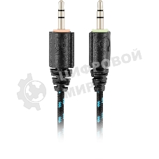 Гарнитура Oklick HS-L370G чёрный, проводная, 3.5 мм