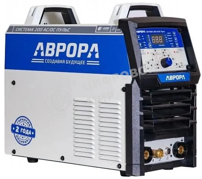 Сварочный аппарат Аврора Система 200 AC/DC ПУЛЬС инвертор ММА, 5.2 кВт