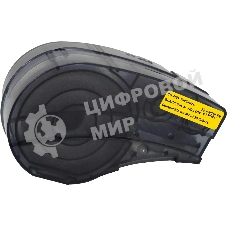 Картридж ленточный Cactus CS-M21-750595YL черный шрифт, желтый фон (19.1 мм, 6.4 м) для Brady BMP21-PLUS, BMP21-LAB