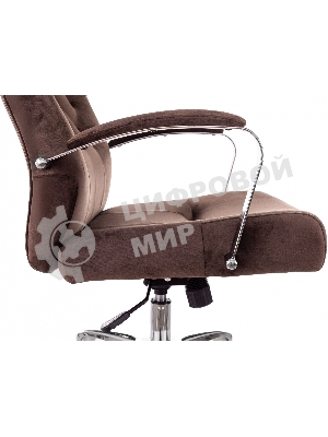 Кресло Бюрократ T-9928SL Fabric Italia 6 коричневый, ткань