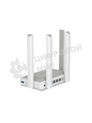 Гигабитный интернет-центр Netcraze Hopper DSL (NC-3611) с Mesh Wi-Fi 6 AX3000, 4-портовым Smart-коммутатором, портами DSL и USB 3.0