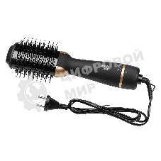 Фен-щётка BBK BHC3500 черный/шампань, 1200 Вт