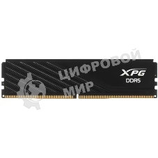 Оперативная память ADATA XPG Lancer Blade, DDR5, 16GB (1x16GB), 5600 MHz, CL46, с радиатором, черный