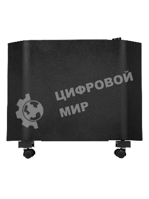 Конвектор электрический Denzel XCE-1000B черный, 1000 Вт, 15 м2, термостат