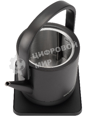 Чайник электрический Hyundai HYK-S2507 0.6 л, 1000 Вт, черный