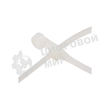 Хомут кабельный Rexant 3.6х100 нейл. белый (уп. 100 шт)