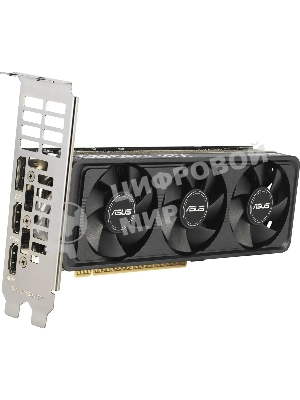 Видеокарта Asus GeForce RTX 5060 LP BRK, NVIDIA RTX 5060, 8Gb, GDDR7, 128 bit, PCI-E 5.0, HDMIx2, DPx1, HDCP, 2580 MHz