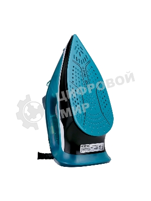 Утюг Centek CT-2324 OLYMPIC бирюзовый, 2800 Вт, 190 г/мин, 350 мл