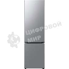 Холодильник Samsung RB38C600CS9/EF серебристый двухкамерный 276/114л морозилка снизу, No Frost