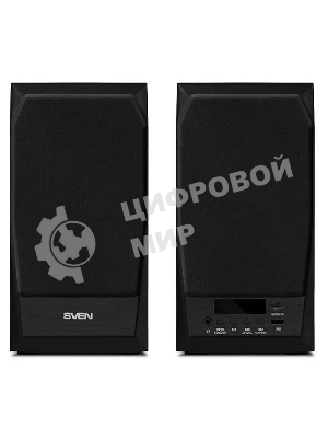 Акустическая система 2.0 SVEN MC-10, чёрный, мощность 2x25Вт (RMS), FM-тюнер, USB/microSD, дисплей, пульт ДУ, Bluetooth SVEN MC-10, чёрный, акустическая система 2.0, мощность 2x25Вт (RMS), FM-тюнер, USB/microSD, дисплей, пульт ДУ, Bluetooth