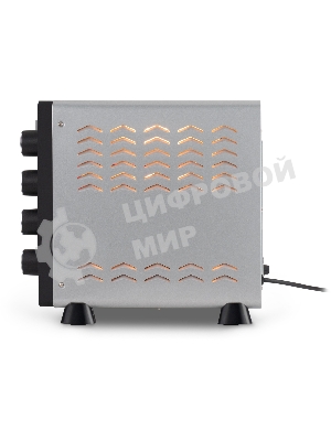 Мини-печь Hyundai MIO-HY081 38 л, 2000 Вт, серебристый/черный