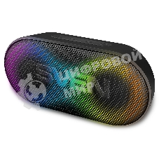 Портативная акустика SVEN PS-99, черный (10 Вт, Waterproof (IPx5), TWS, Bluetooth, 1800мА*ч)