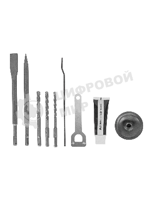 Перфоратор 1450Вт, SDS-plus, диаметр сверления бетона 35мм, вертикальный, СТАВР ПЭВ-1450, 2 режима работы, энергия удара 6.5Дж, число оборотов 1100об/мин, частота ударов 5100уд/мин, длина кабеля 3м (набор оснастки, кейс).