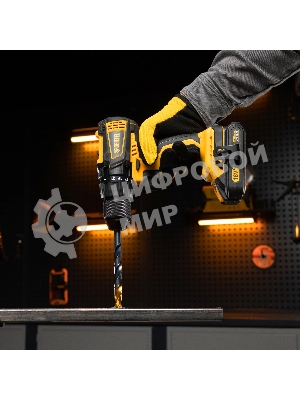 Сверло по металлу Denzel 11 мм, HSS-Tin, Golden Tip, 6 шт.