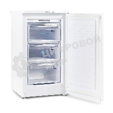 Морозильная камера Бирюса 412 белый, 80л, 3 ящика