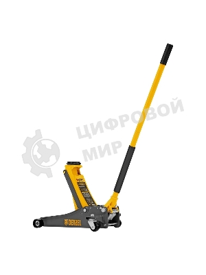 Домкрат Denzel гидравлический подкатной, 2,5 т, 85-430 мм, быстрый подъем, низкий подхват, проф.