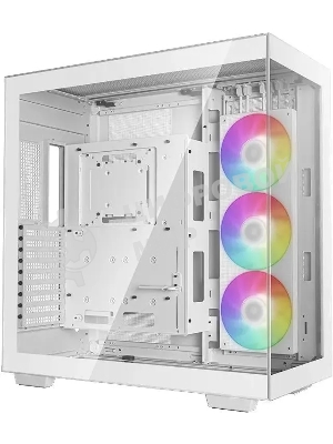 Компьютерный корпус Deepcool CH780 WH белый без БП ATX 2x120мм 1x140мм 2xUSB 3.0 audio bott PSU