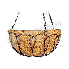 Кашпо подвесное Palisad, с кокосовой корзиной, диаметр 30 см