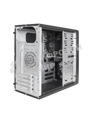 Компьютерный корпус Minitower ExeGate mEVO-7807-XP400 (mATX, БП XP400 с вент. 12см, 1*USB+1*USB 3.0, черный, 1 вент. 12см с RGb подсветкой)