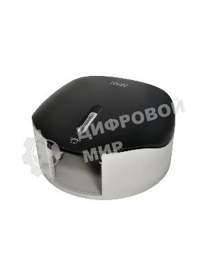 Диспенсер туалетной бумаги Рuff-7145Bl черный, с замком, ABS-пластик