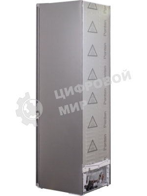 Холодильник Weissgauff CBN2WC2C2 INVERTER тёмно-серый двухкамерный 280/108л морозилка снизу, No Frost