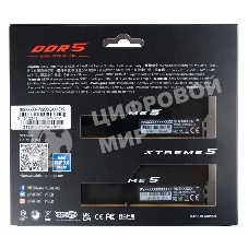 Оперативная память Patriot Viper Xtreme 5, DDR5, 32GB (2x16GB), 7600MHz, CL36, DIMM, с радиаторами, черный