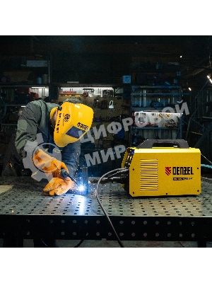 Аппарат инвертор. полуавтомат. cварки Denzel IMIG-200SP Pulse, 200 А, ПВ 60%, катушка 5 кг
