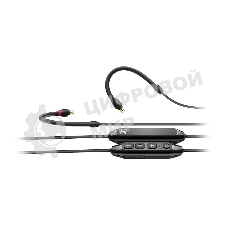 Беспроводные/проводные наушники Sennheiser IE 100 PRO Wireless черный, внутриканальные, Bluetooth + проводной, до 10 ч
