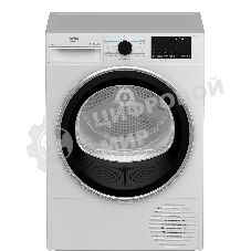 Сушильная машина Beko B5T69233 белый, 9 кг, сушка - тепловой насос, программ - 15, 59.8 x 84.6 x 60.5 см