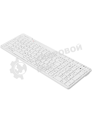 Клавиатура A4Tech Fstyler FBK27C AS белый USB беспроводная BT/Radio slim Multimedia (FBK27C AS)
