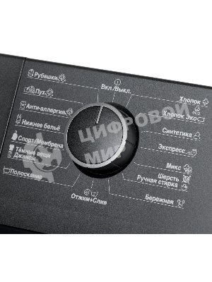 Стиральная машина Beko WSRE6512ZAA 7320210019 черный, загрузка фронтальная 6 кг, 1000 об/мин., класс: А++