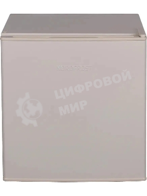 Холодильник Nordfrost NR 402 E бежевый однокамерный 44/11 л морозилка сверху