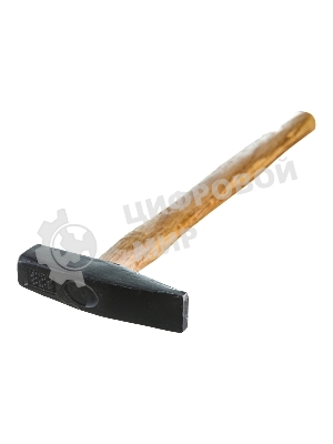 Молоток ВИХРЬ 200гр. Квадратный боек, деревянная ручка