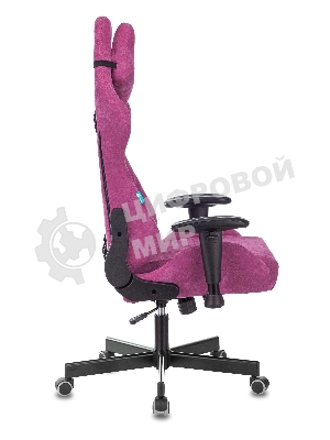 Кресло Бюрократ VIKING KNIGHT LT15 FABRIC малиновый, ткань, 120 кг, механизм качания