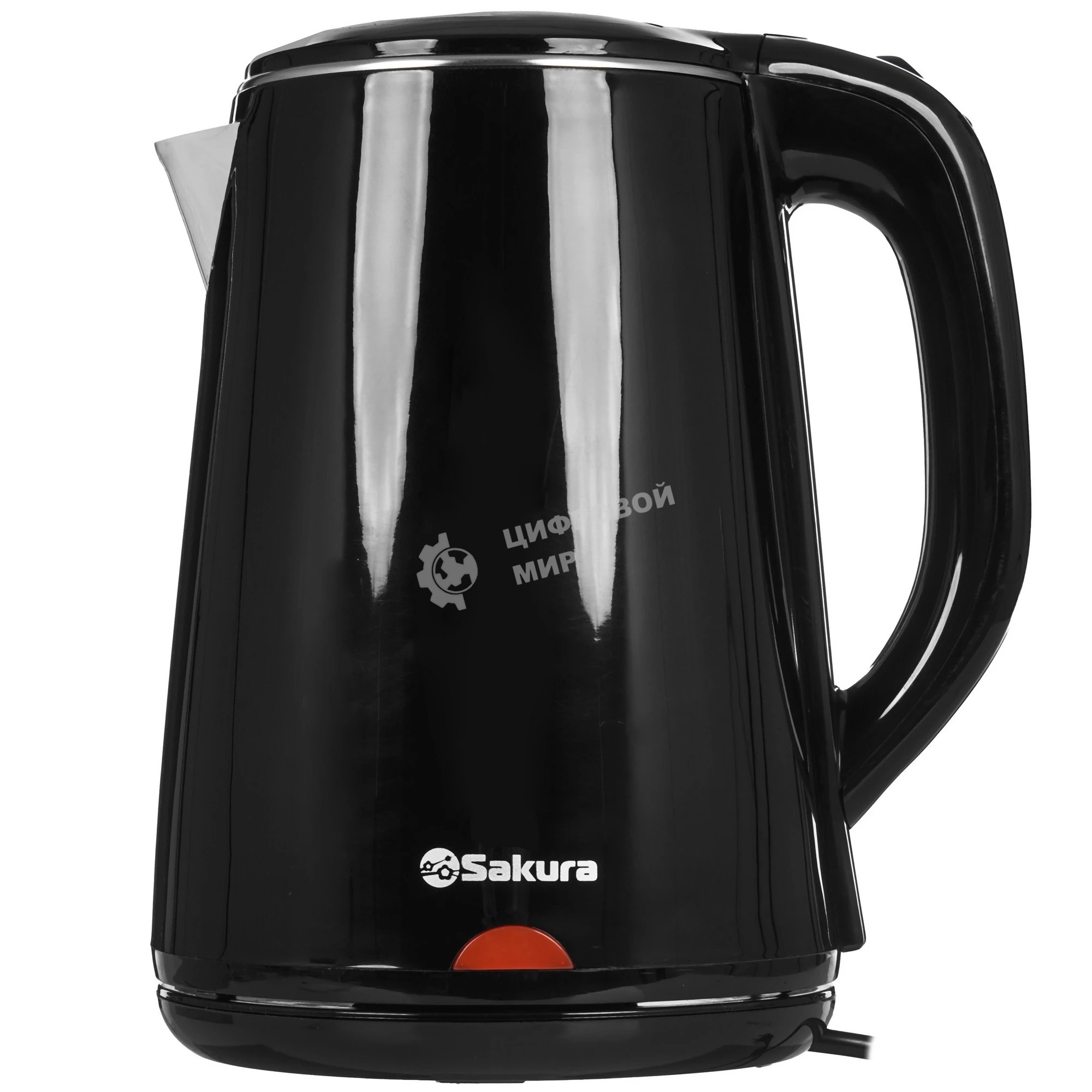Чайник электрический Sakura SA-2150BK 1.8 л, двойной корпус,черн д