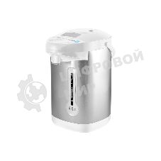 Термопот Energy TP-619 (280307) Мощность: 750 Вт Объем: 4 л Мощность в режиме поддержания температуры: 35 Вт 3 способа подачи воды: автоматическая (нажатием кнопки, нажатием чашкой) и ручная (помпа) Функция поддержания температуры Функция повторного кипячения Быстрое кипячение воды Энергосберегающий принцип работы Скрытый нагревательный элемент нержавеющая стальная колба Съемный шнур питания (длина шнура - 1 м) Индикатор уровня воды Состав (материал): металл, пластмасса