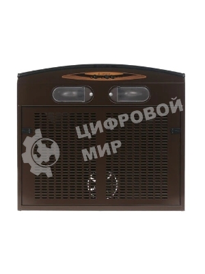 Вытяжка каминная Gefest ВВ 1 К17 коричневый/золотистый, 60 см, 180 куб. м/ч, 64 дБ