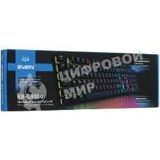 Клавиатура SVEN KB-G9300 проводная, USB Type-A, чёрный
