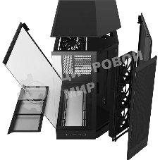 Компьютерный корпус без блока питания Case NZXT H9 Flow RGb+ (2025), Midi-Tower, TG, 6x140мм RGb + 1x120мм RGb, 2xUSB-A 3.2 + 1xUSB-C 3.2, E-ATX, ATX, mATX, mITX черный