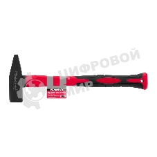 Молоток слесарный Matrix optimal 800 г, фибергласовая обрезиненная рукоятка, квадратный боек